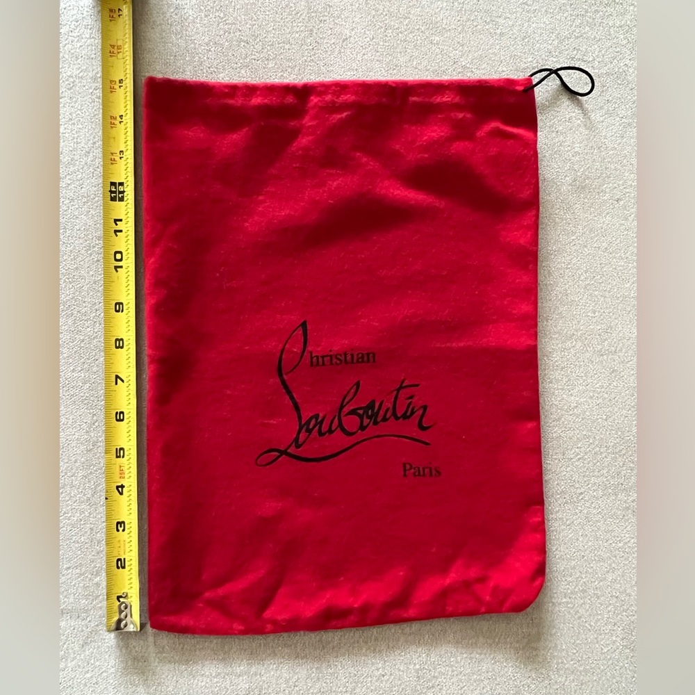 Christian Louboutin Dust Bag Red Authentic